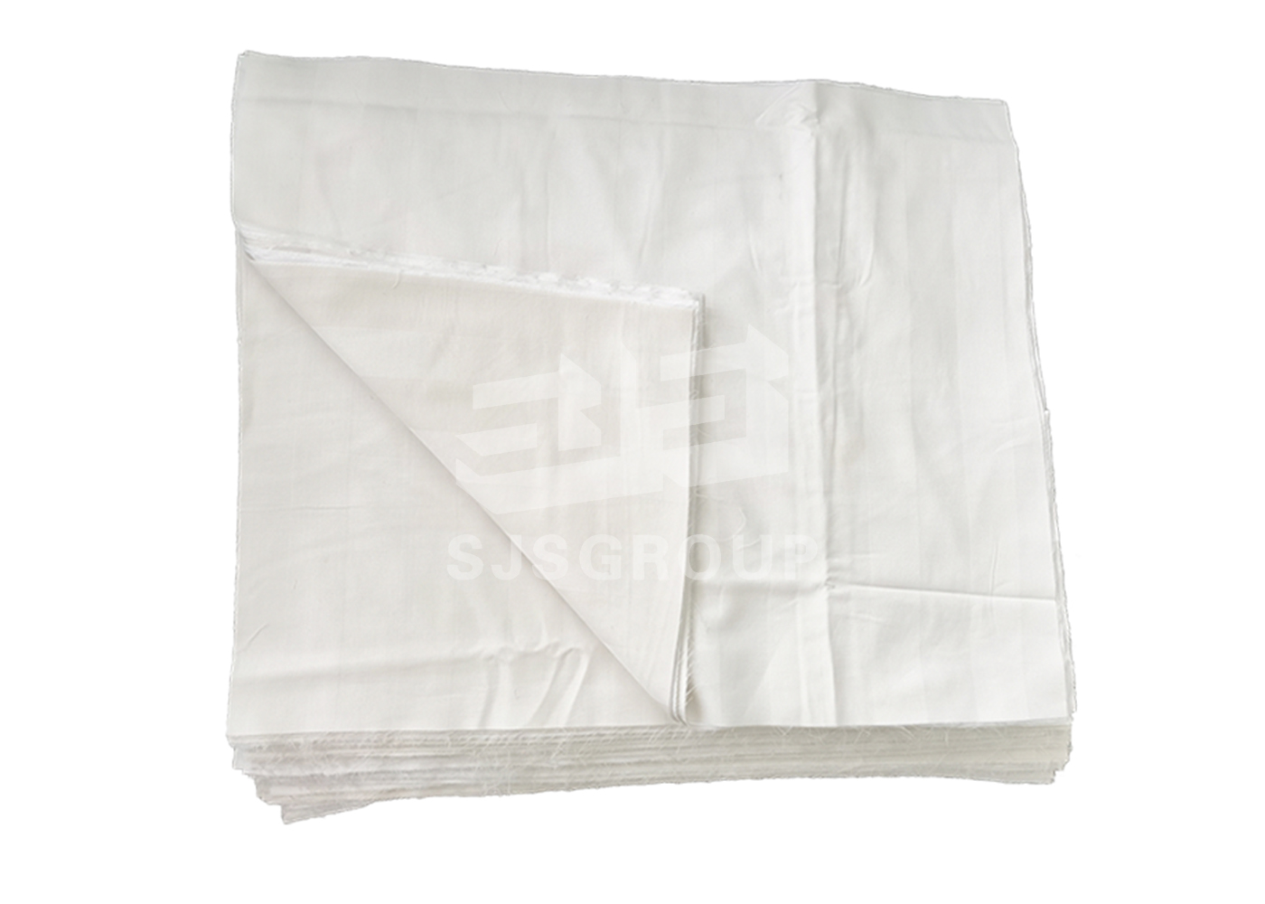 白色床单类抹布-标准尺寸白床单抹布